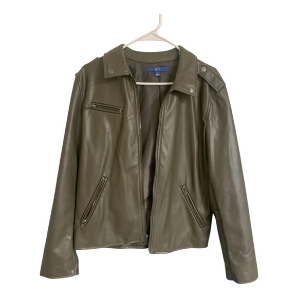 Apt. 9 Women's Olive Jacket - Size L - Picture 1 of 2